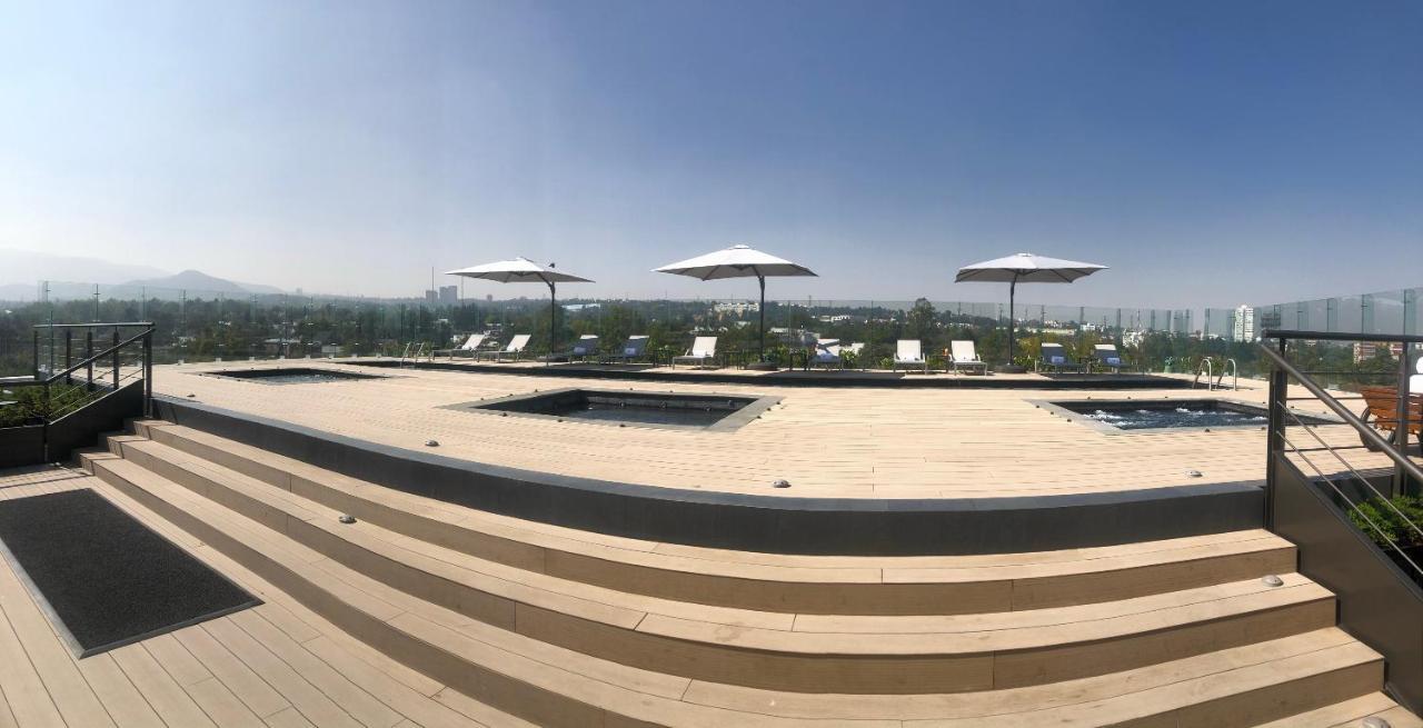 Galeria Plaza San Jeronimo Hotel Mexico City Ngoại thất bức ảnh The rooftop of the building