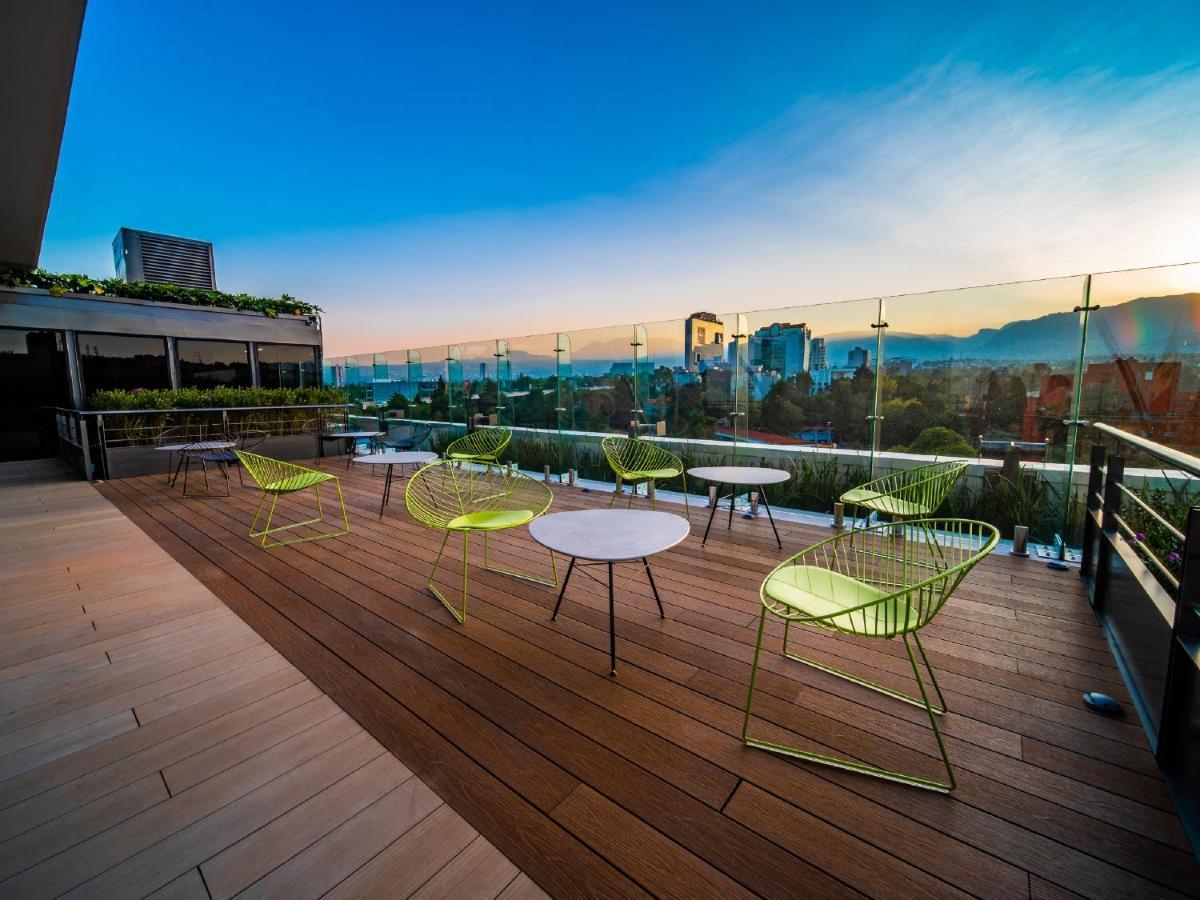 Galeria Plaza San Jeronimo Hotel Mexico City Ngoại thất bức ảnh Rooftop