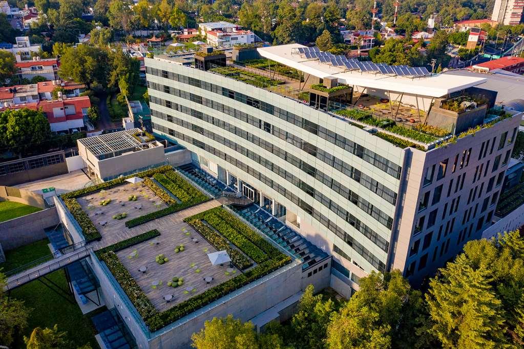 Galeria Plaza San Jeronimo Hotel Mexico City Ngoại thất bức ảnh Aerial view of the campus